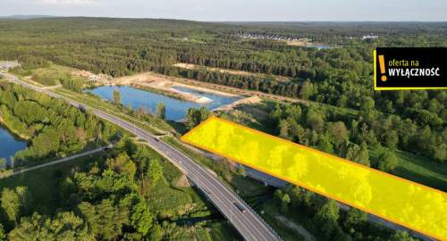 Działka inwestycyjna 5900 m przy zalewie