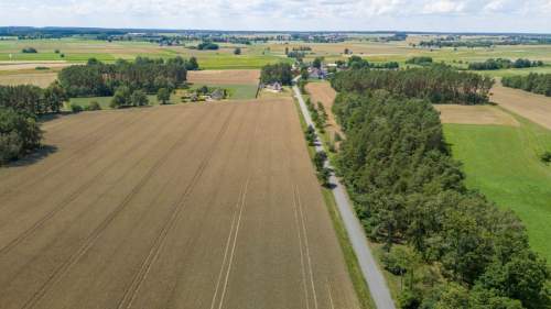 Działka budowlana Zborowskie 1402 m2