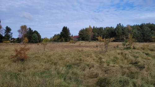 Warnowo Działka z planem zagospodarowania