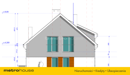 Bliźniak, 3 sypialnie, garaż, 500m2 działka