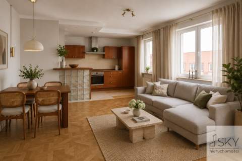 Do odświeżenia/3 pokoje na zamknętm osiedlu/balkon