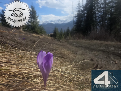 Działka na Gubałówce z widokiem na Tatry