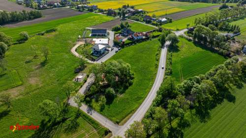 Działka wśród terenów zielonych z ładnymi widokami