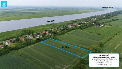 Działka siedliskowa blisko morza i miasta