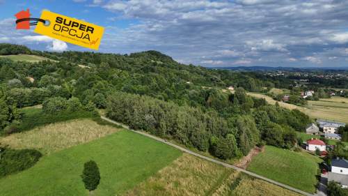 Urocza zielona działka z WZ 37,56ar Odrzykoń