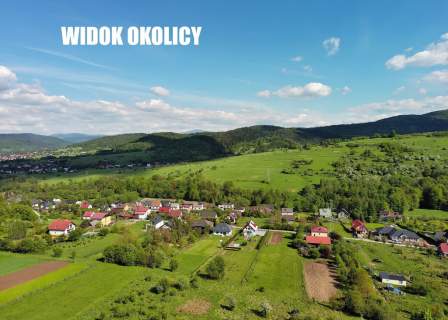 Widokowa działka budowlana Żywiec Sporysz