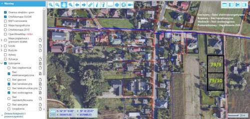 Działka budowlana Każda 1300 m2 Lipno Do Toruń - 49 km