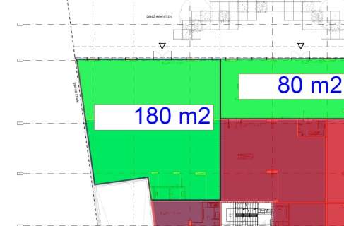 Lokal o pow. 180 m2 z witrynami Wieniawska Jasna