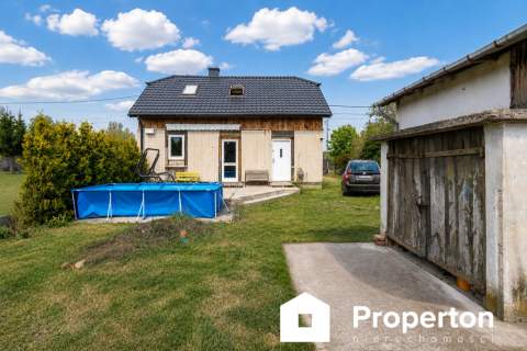 Siedlisko w remoncie 8192 m2 ziemi Jasiorówka