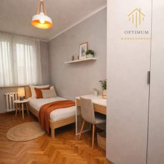3 pokoje Żołnierska Widok na panoramę miasta