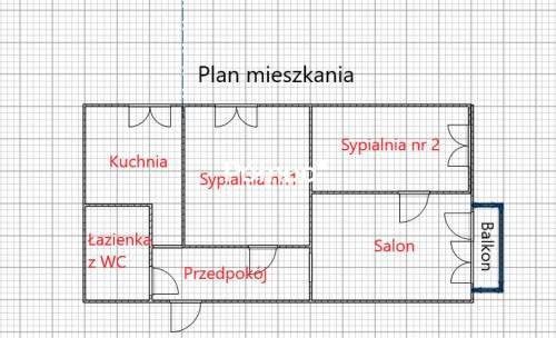 3 pokojowe mieszkanie Terespol ul.Wojska Polskiego
