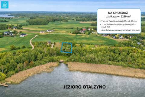 Działka nad jeziorem Pierwsza linia zabudowy 