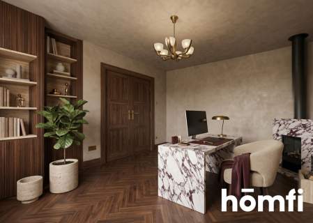 Klecina Parter 104m w starej willi 50% ogrodu