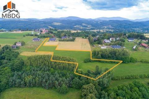Zbydniów - widokowe, budowlane 82 ary, gm. Łapanów