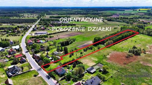 Wyjątkowa działka nad rzeką i z własnym lasem.