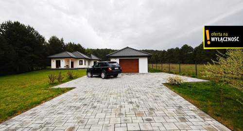 Parterowy dom premium 2 tarasy dom gościnny
