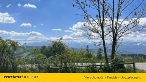 Bańska Wyżna - piękna działka z widokiem na Tatry.