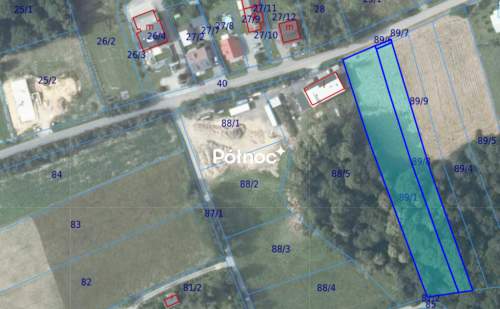 Pogwizdów widokowa działka 40arów z kawałkiem lasu