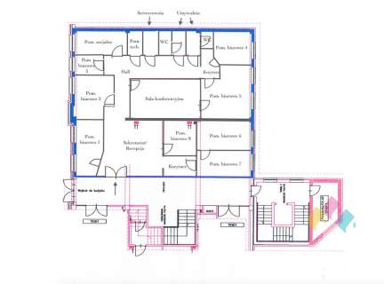 Śródmieście, lokal na parterze, 200 m2, witryna