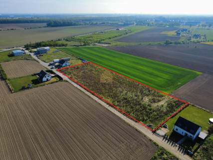 Duża działka 7250m2 wz na dom