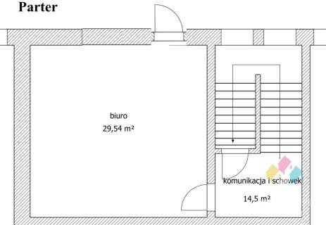 Biurowiec po remoncie 350 m2, bd lok.
