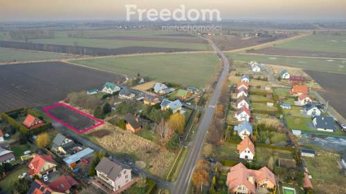 Działka budowlana 1385 m2 - 20 minut do Gdańska