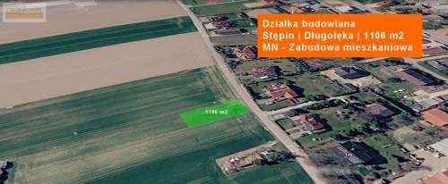 Działka budowlana 309/1, STĘPIN, MPZP MN 