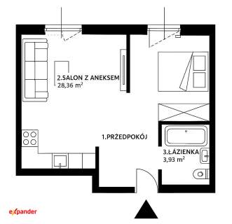 Mieszkanie Z Wykończeniem W Centrum