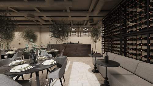 Lokal gastronomiczny parter 106 m2 Rzymowskiego 34 Mokotów