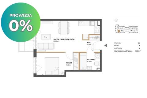 2p. Genialny układ Lokalizacja TOP odbiór 2026