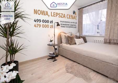 Nowoczesne 3 pokoje po remoncie, 1 piętro, balkon