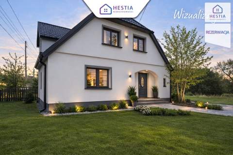 Dom bliźniak z dużą działką 921 m2