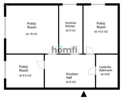 3 pokoje w Centrum Pruszkowa w dobrej cenie