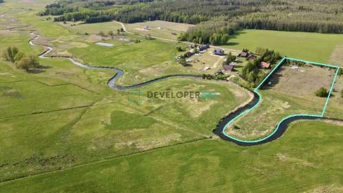 Dz. budowl. 1,5 ha z własną linią brzegową Supraśl
