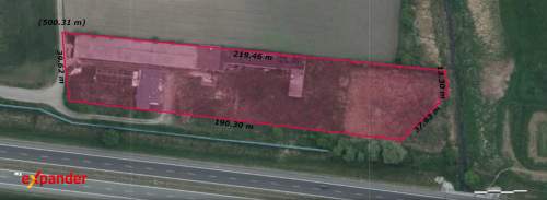 Na sprzedaż ziemia 8435m2 zabudowa dom i hala