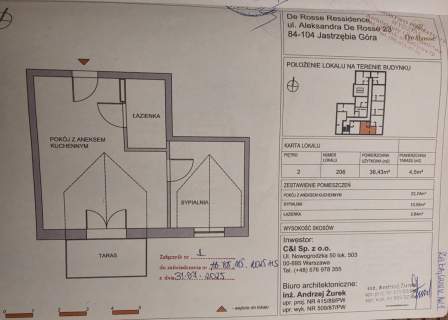 Apartament w DE ROSSE RESIDENCE Jastrzębia Góra