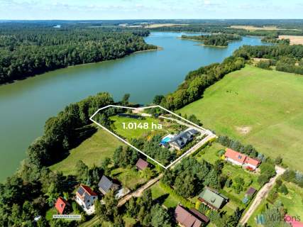 Nowoczesny dom nad jeziorem Mielno