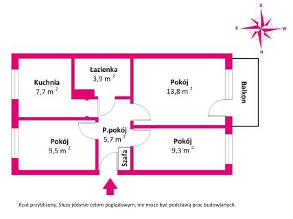 Zadbane 3 pokoje Sidorska po remoncie