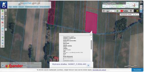 LIKIEC 0,51 HA DZIAŁKA ROLNA Z MOŻL. WZ