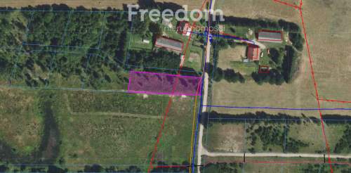 Malownicza działka 750m od jez Narie Warmia Mazury