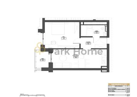 Nowe mieszkanie 2-pokojowe 48,94 m z balkonem