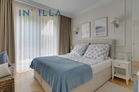 Luksusowy apartament z dużym tarasem 80 m od plaży