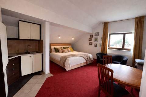 Apartament 2 pokoje nad jeziorem,Borkowo kartuskie