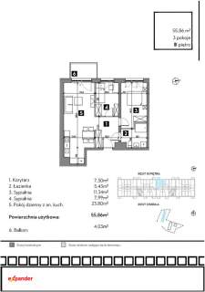Komfortowe 3-pokojowe mieszkanie blisko centrum