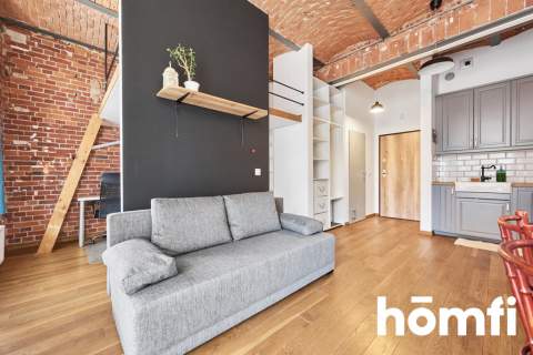 Loft z antresolą ul. Kościuszki - Nowa Papiernia