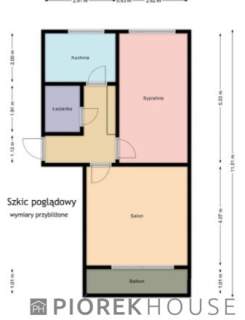 2-pokojowe mieszkanie na Pradze-Południe