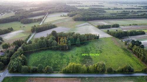 Ponad 3 hektary w jednym kawałku, RVI, 1416 zł/ ar
