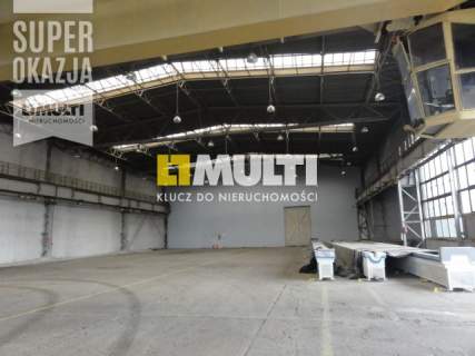 Hala produkcyjna 2250 m2 z suwnicą