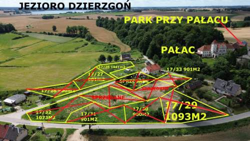 UZBROJONA Działka budowlana nad jeziorem Balewo