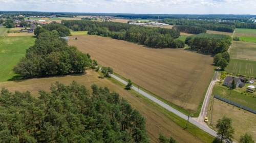 Działka Zborowskie gaz kanalizacja woda blisko las